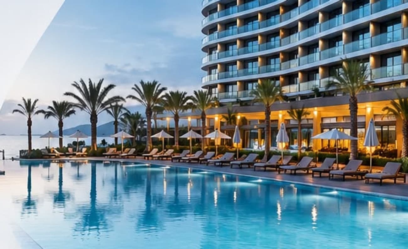 Otel havuzu su yalıtımı uygulaması